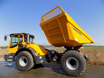 Bergmann 10tonne wheeled dumper for daily hire near me